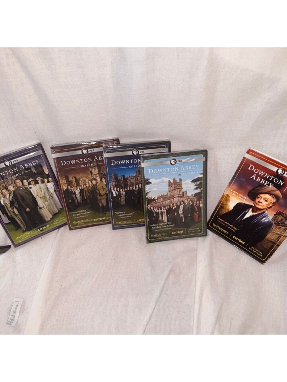 Downton Abbey Seasons 1–5 DVD Collection – PBS Masterpiece Original UK Editions